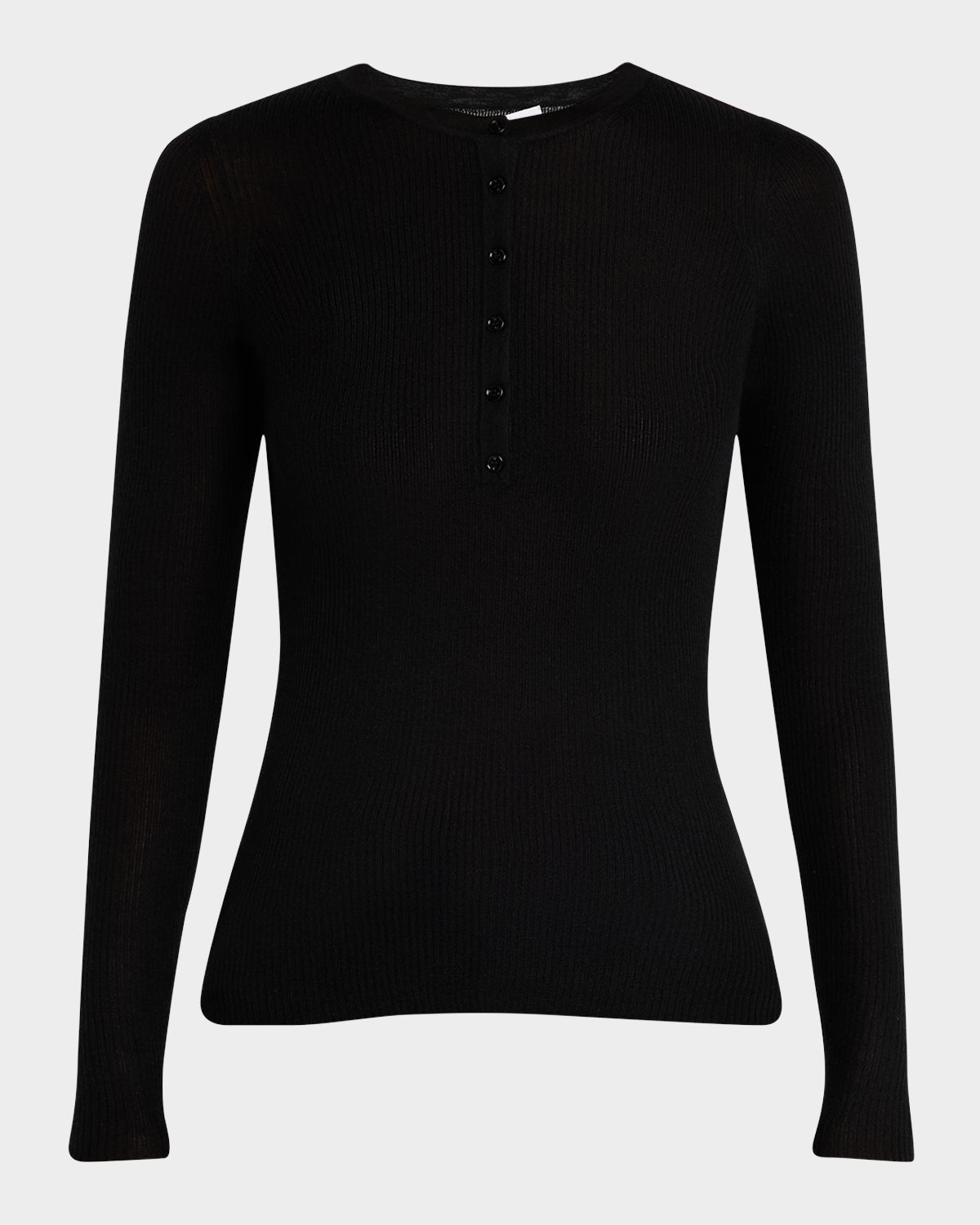 Gabriela Hearst Julian Cashmere Henley Sweater