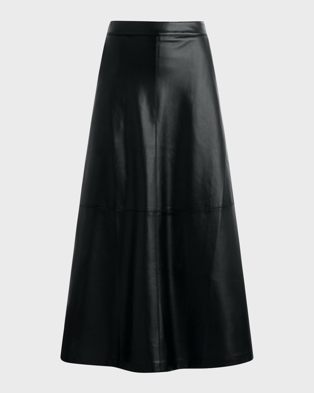 Joe 's Jeans The Tavi Vegan Leather Midi Skirt
