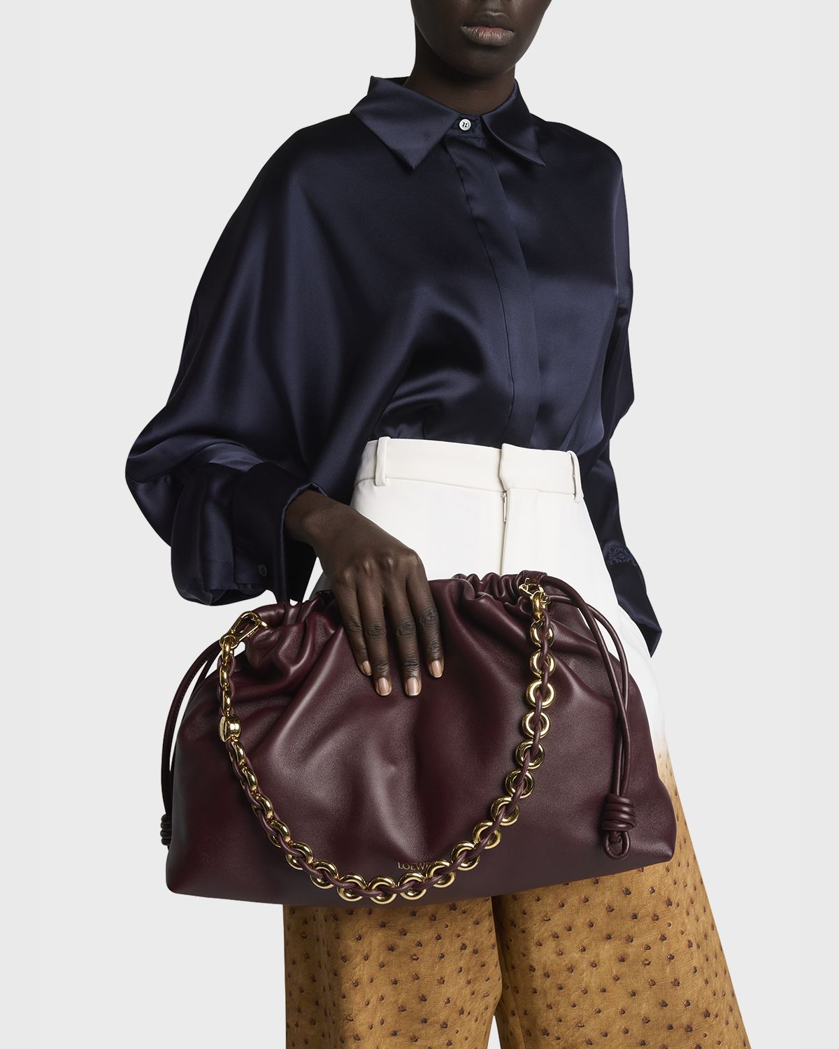 Loewe Flamenco Large Napa Lambskin Shoulder Bag