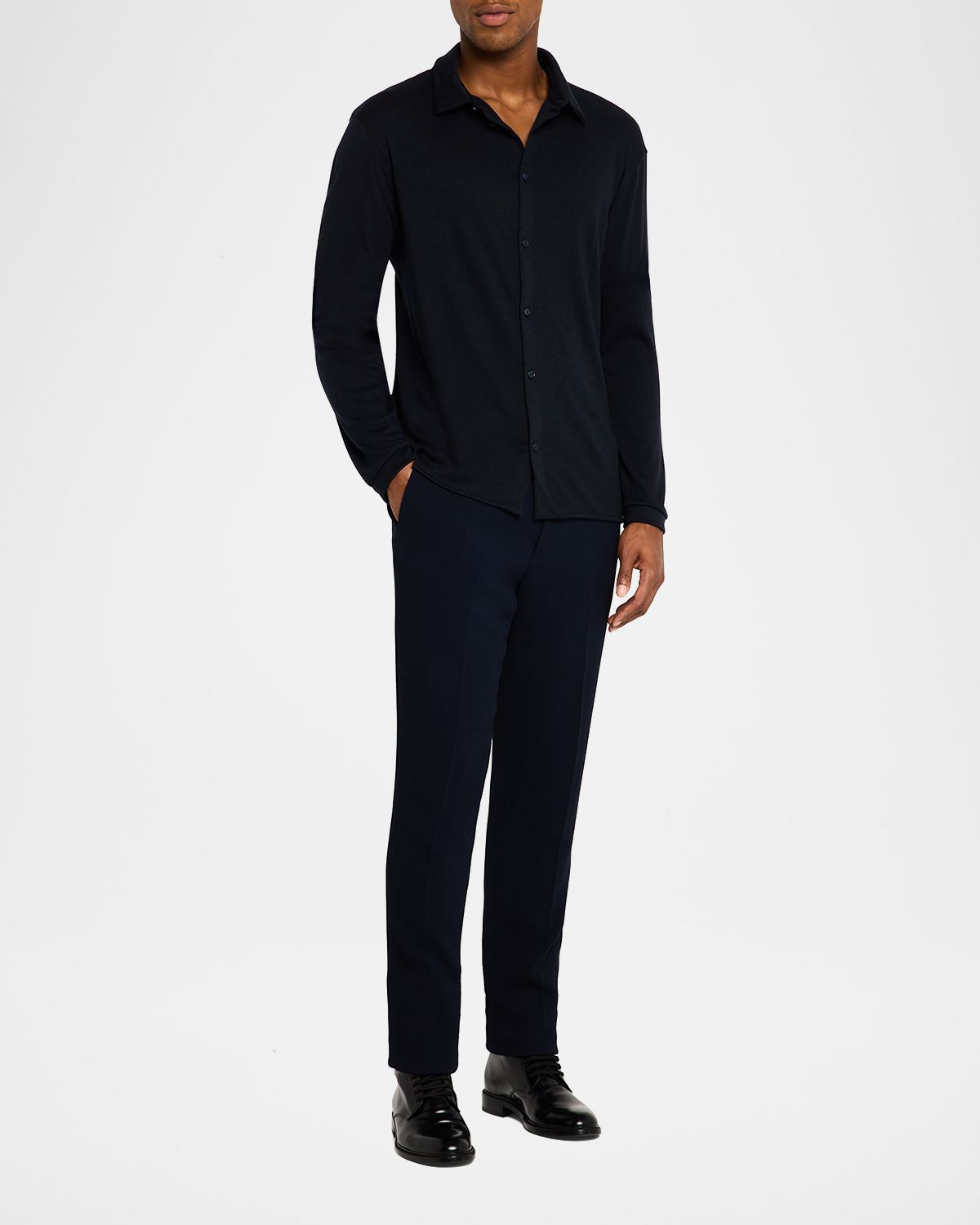 Giorgio Armani Men 's Cashmere Button-Front Cardigan