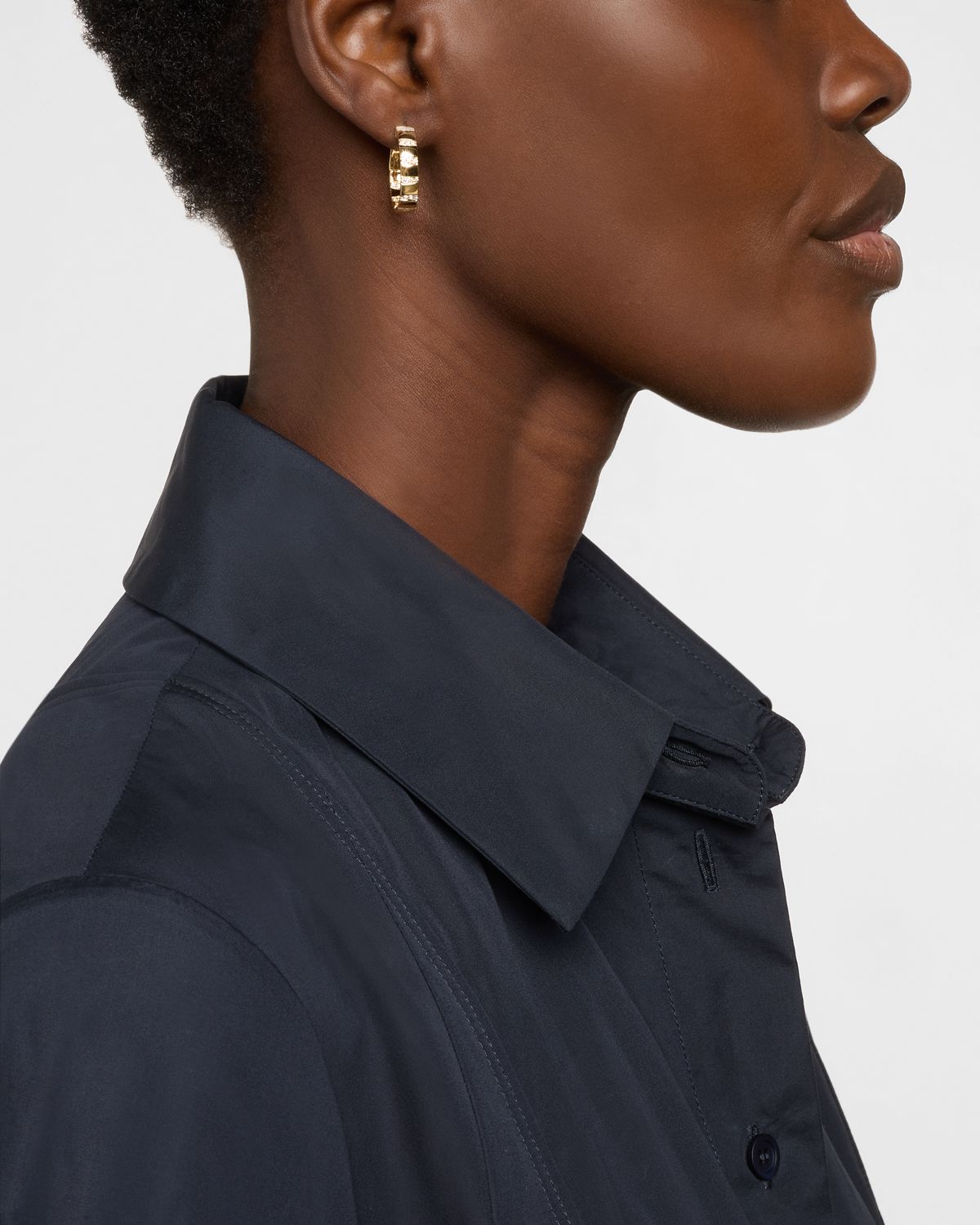 Graziela Gems 18K Yellow Gold Alma Dos Rio Diamond Hoop Earrings