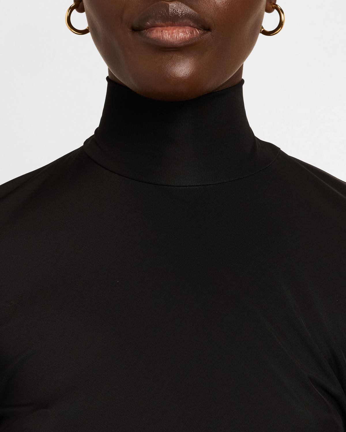 Bottega Veneta Ellipse Hoop Earrings