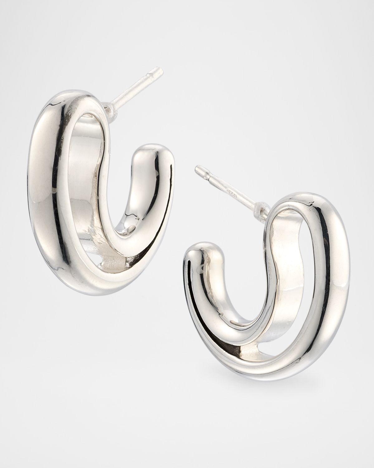 Bottega Veneta Frills Large Earrings