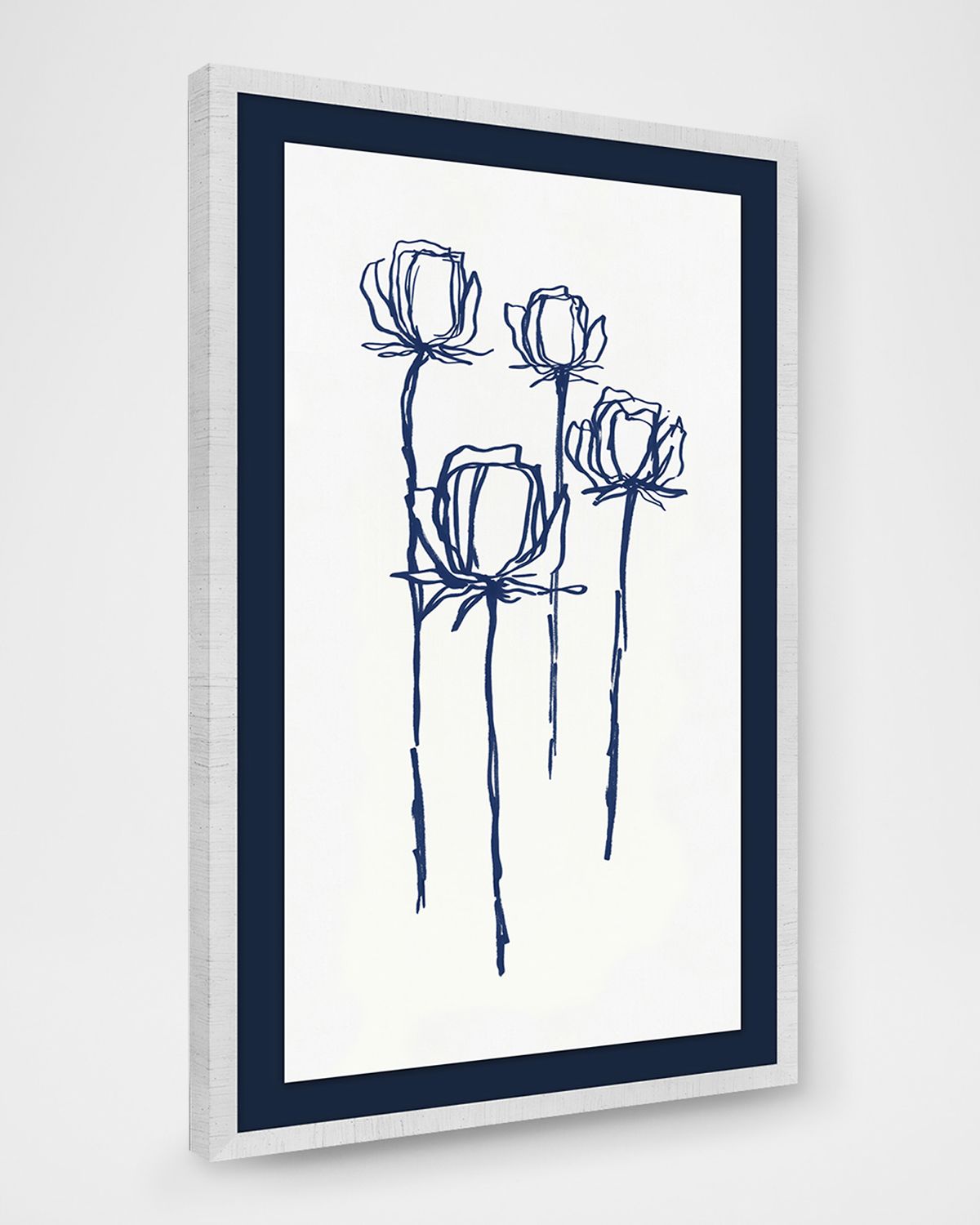 Wendover Art Group "Navy Rose 1" Framed Giclee | Thumbnail 3 Wendover Art Group "Navy Rose 1" Framed Giclee | Thumbnail 3