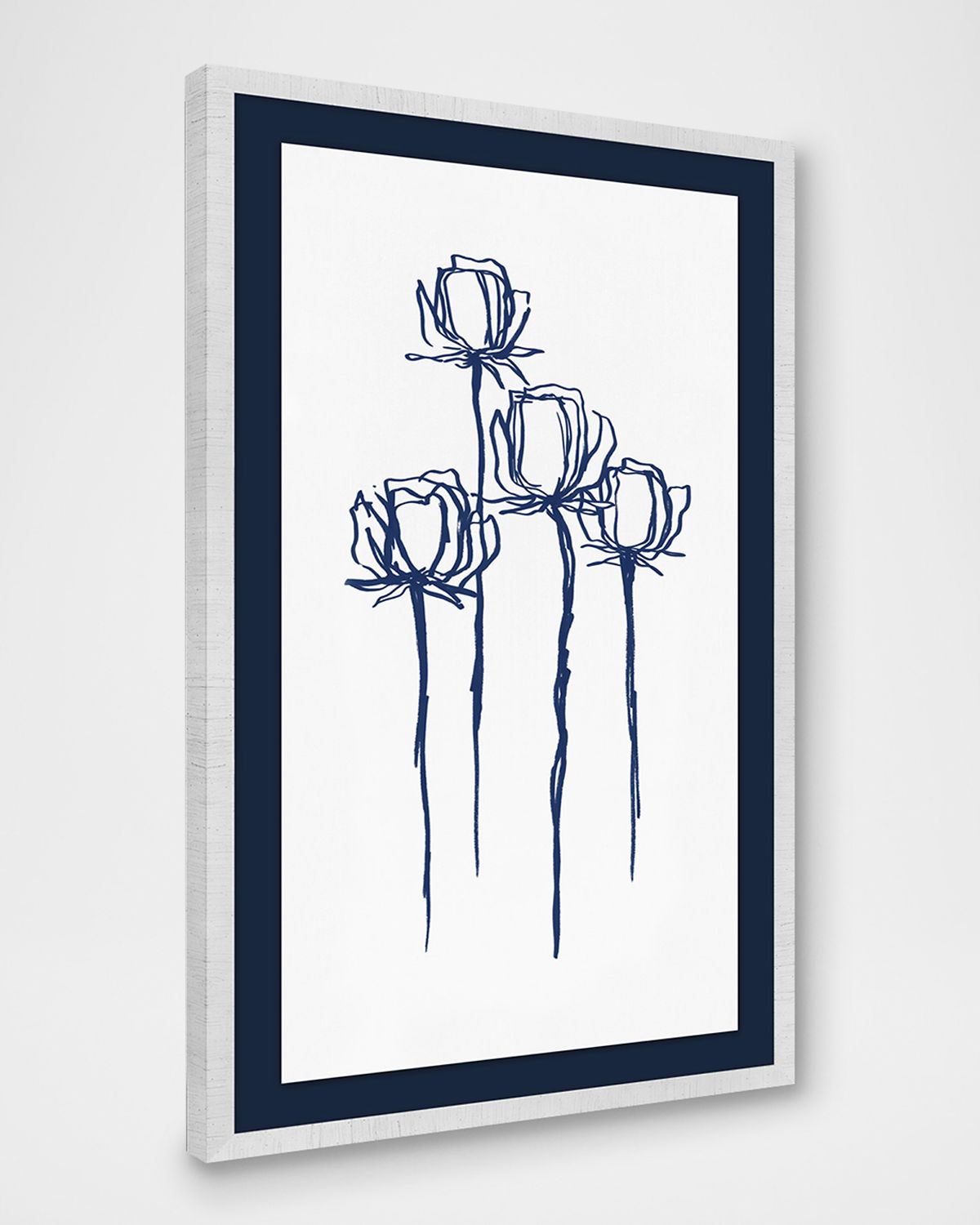 Wendover Art Group "Navy Rose 2" Framed Giclee | Thumbnail 3 Wendover Art Group "Navy Rose 2" Framed Giclee | Thumbnail 3