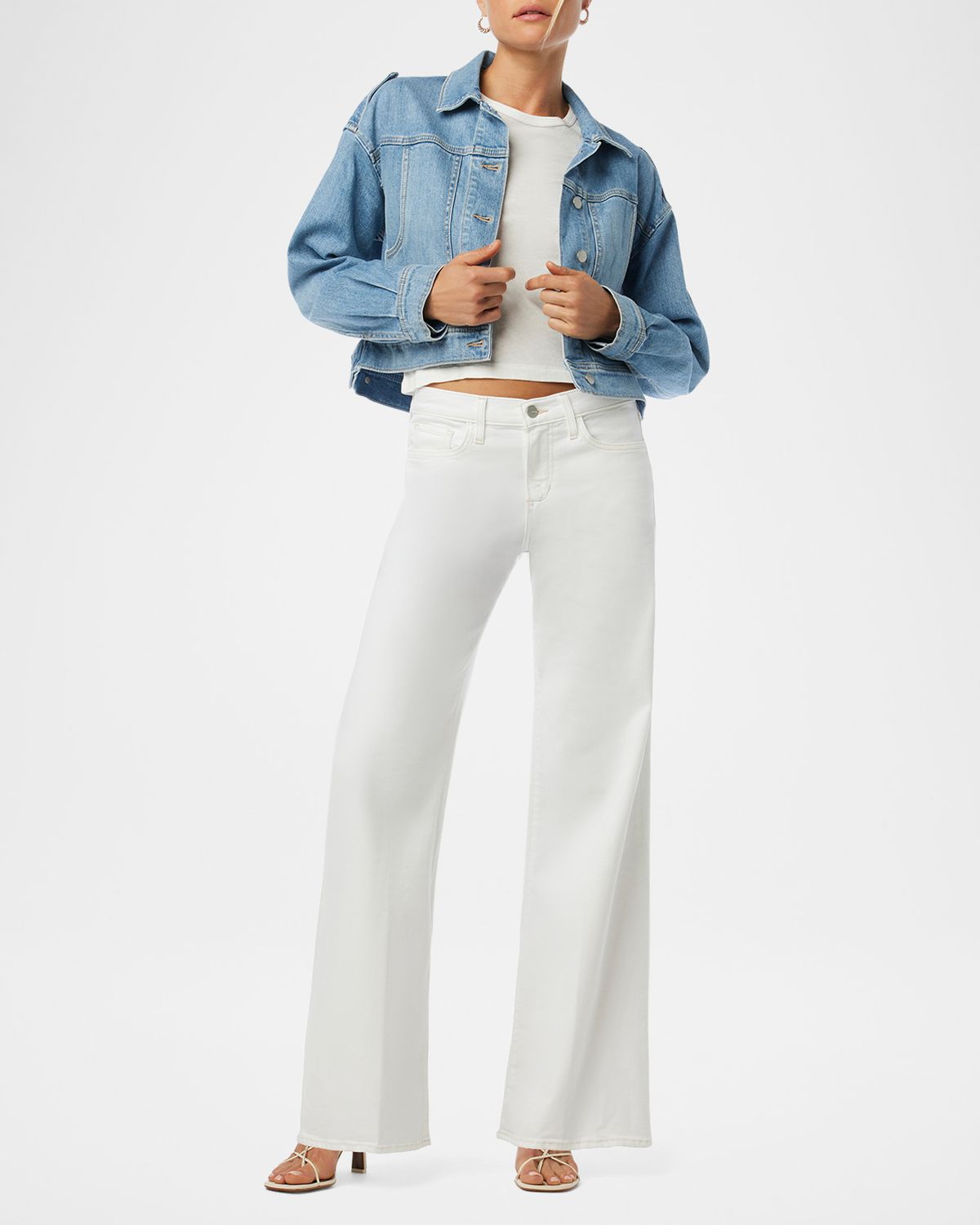 Joe 's Jeans The Lou Lou Low-Rise Wide-Leg Jeans