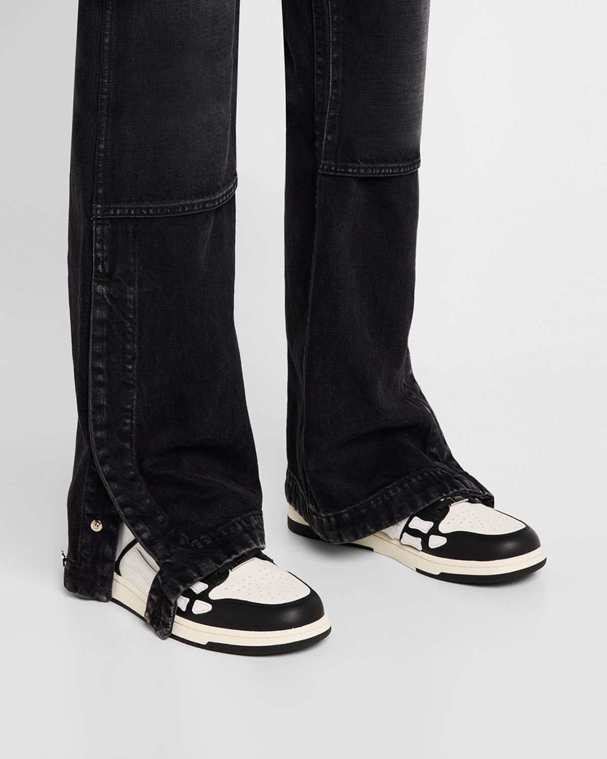 Amiri Men 's Skel Low-Top Leather Sneakers