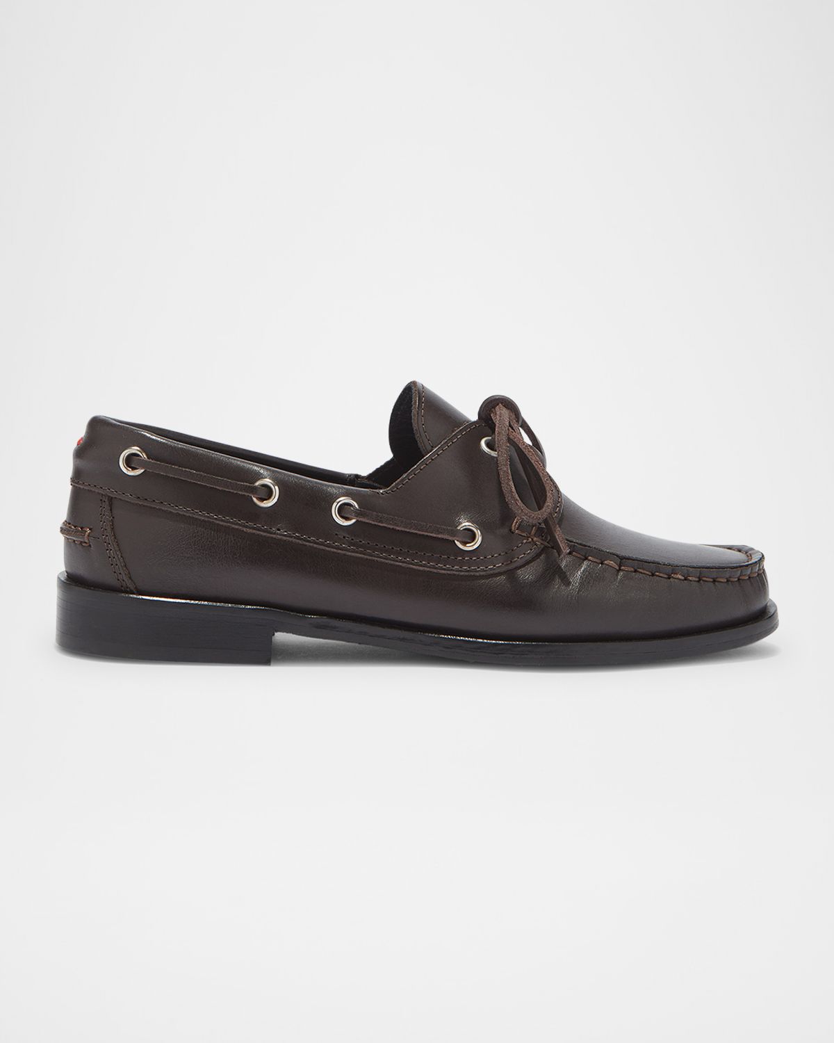 Aeyde Harris Calfskin Lace-Up Loafers