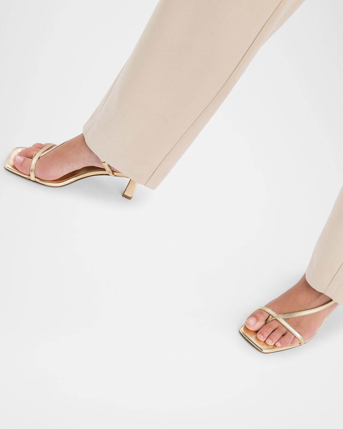 Aeyde Elise Napa Leather Sandals