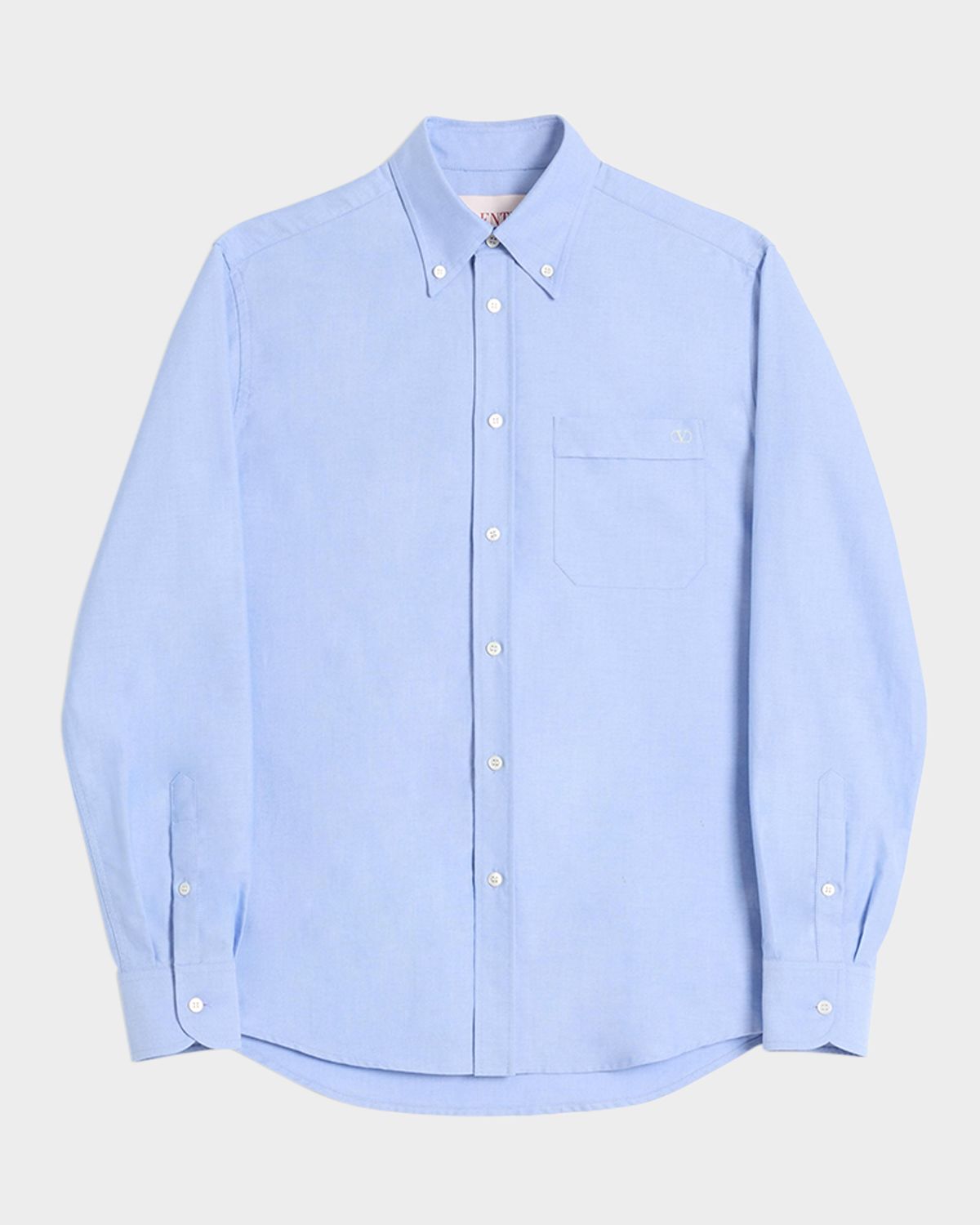 Valentino Garavani Men 's VLogo Oxford Sport Shirt
