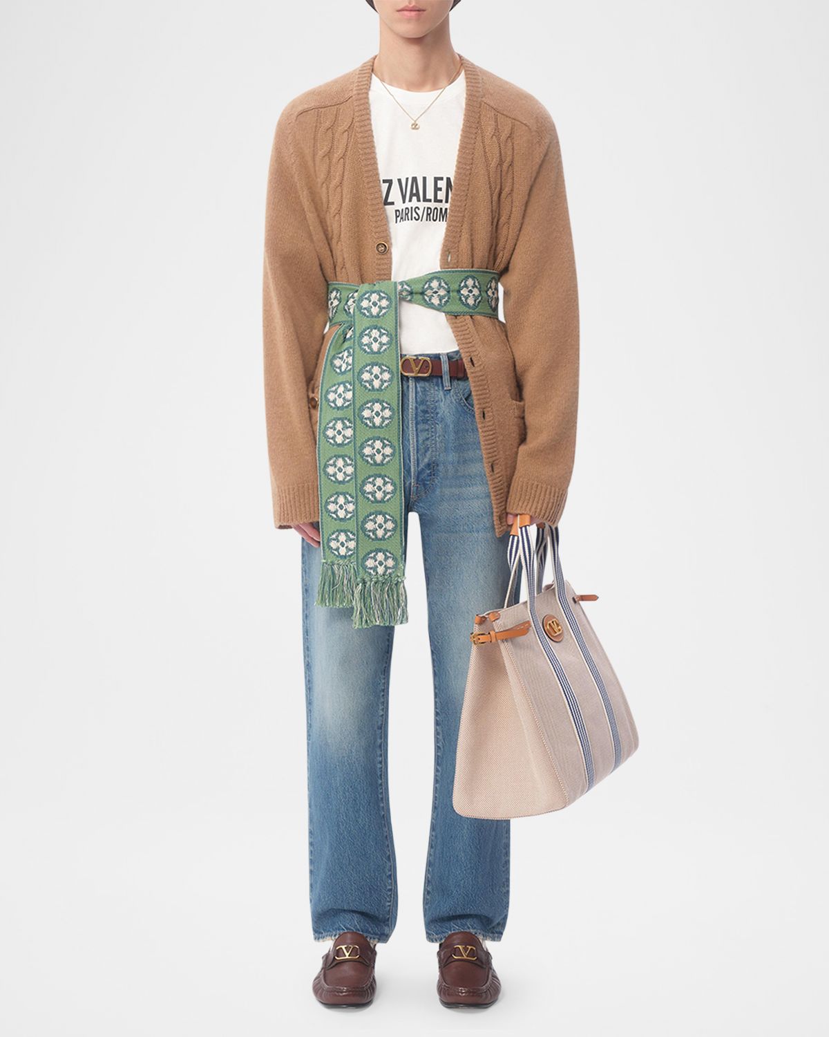 Valentino Garavani Men 's Straight-Leg Jeans