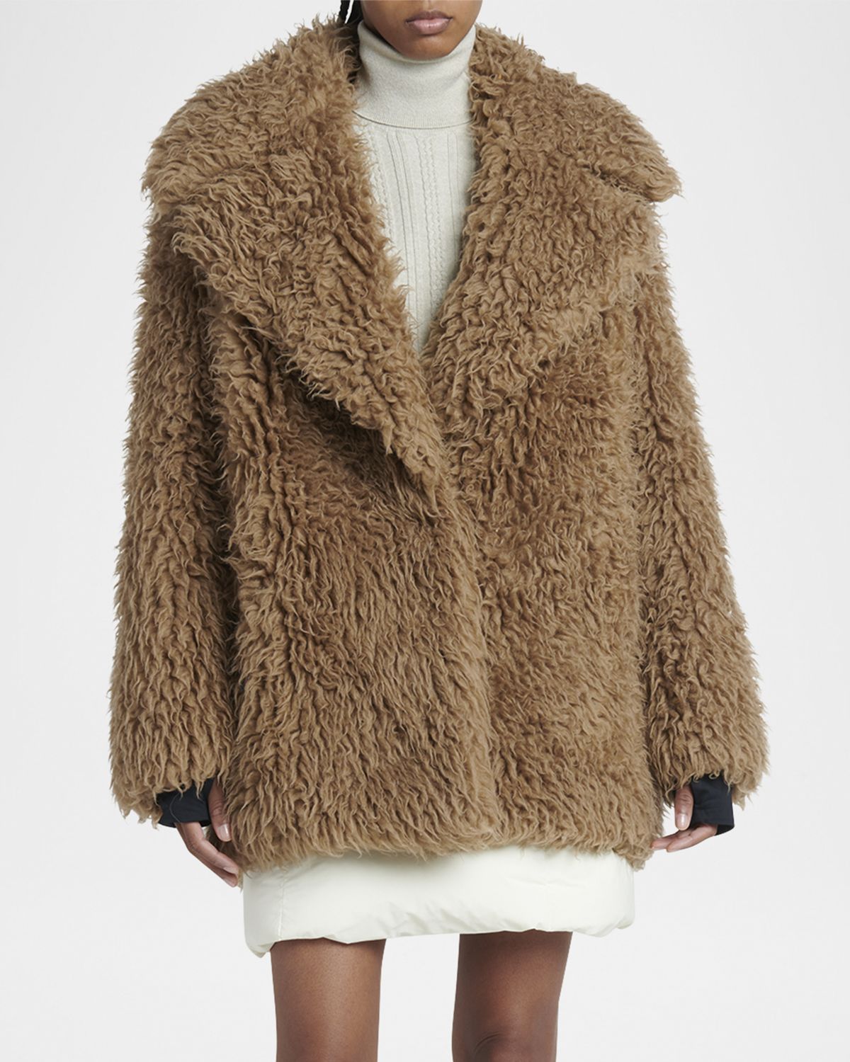 Moncler Grenoble Malenco Faux Fur Jacket