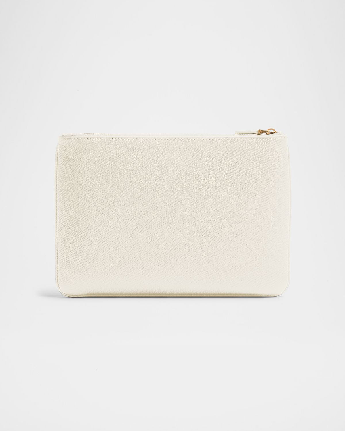 Valentino Garavani VLOGO Medium Leather Flat Pouch Bag