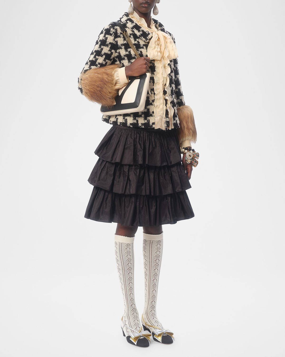 Valentino Garavani Viva Superstar Small Leather Tote Bag