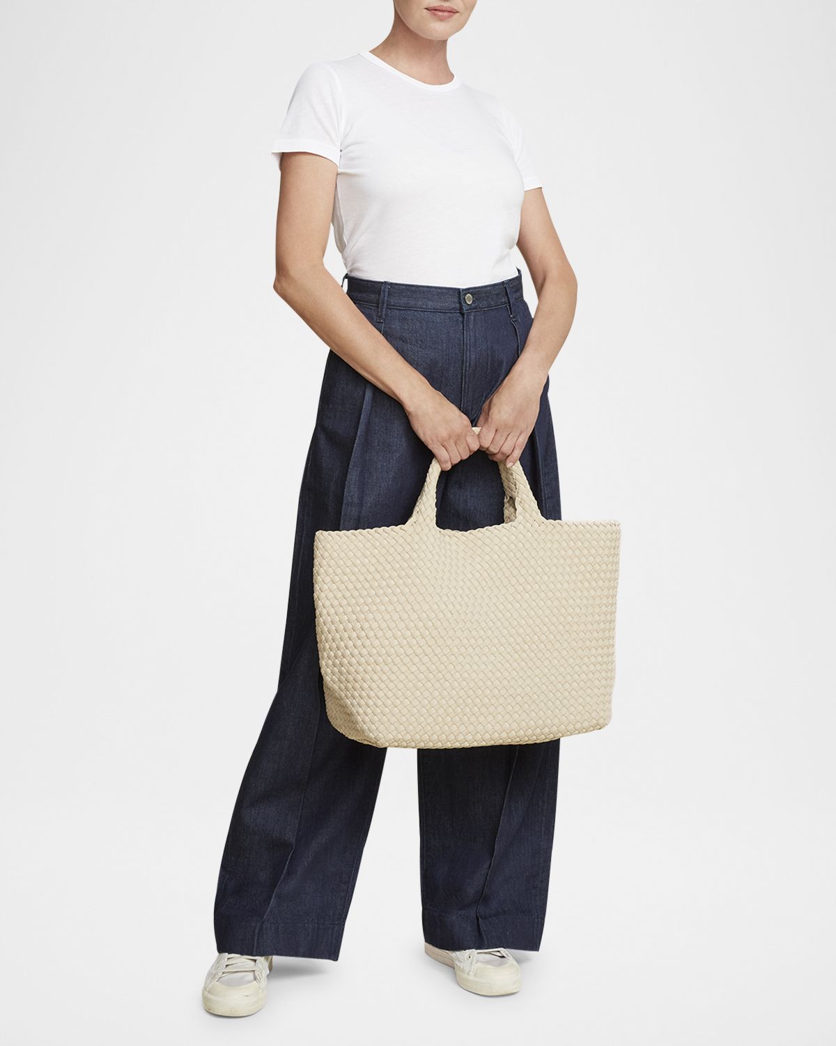 NAGHEDI St. Barths Large Woven Tote Bag