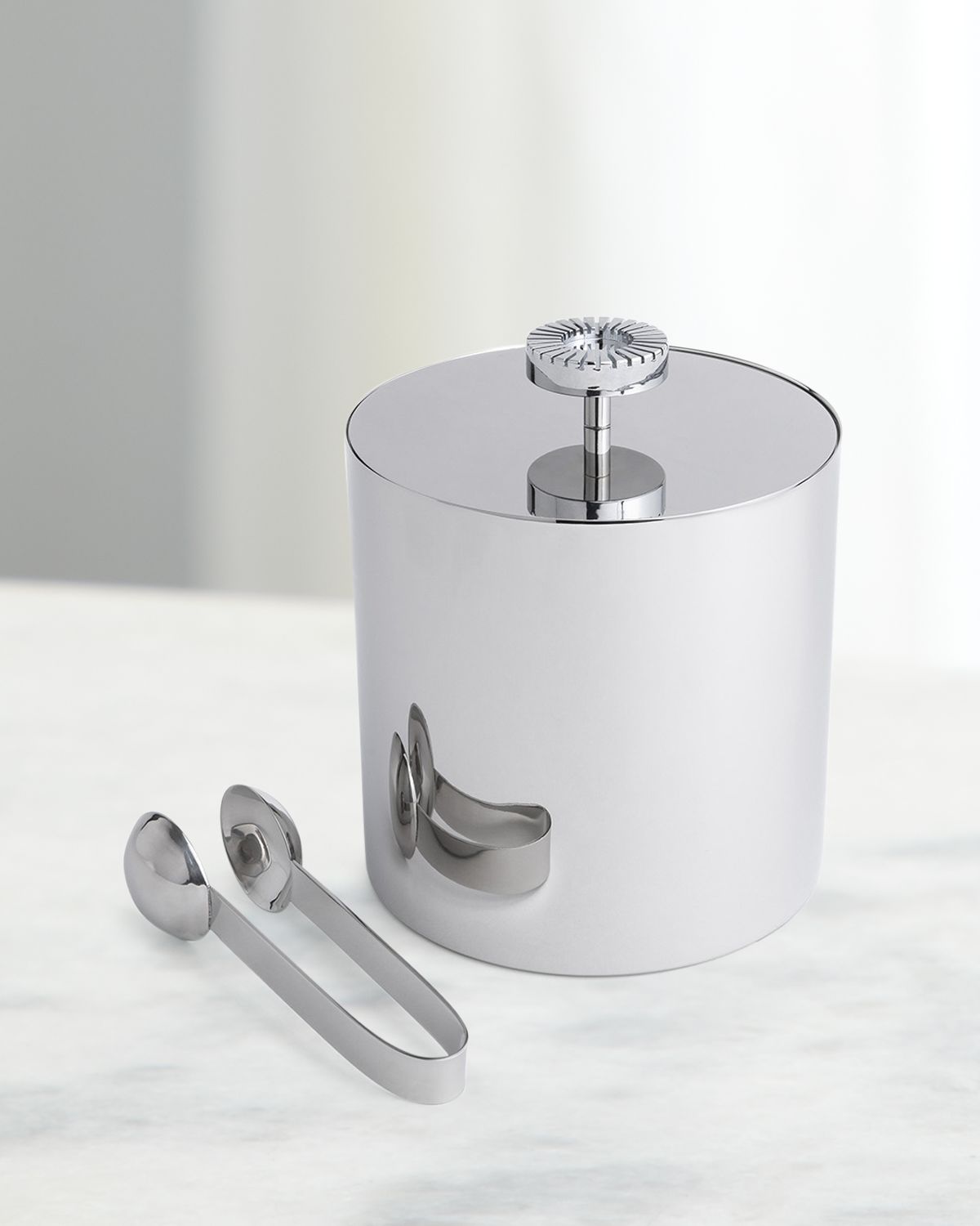 ANNA New York Striations Ice Bucket & Tongs Set | Thumbnail 4