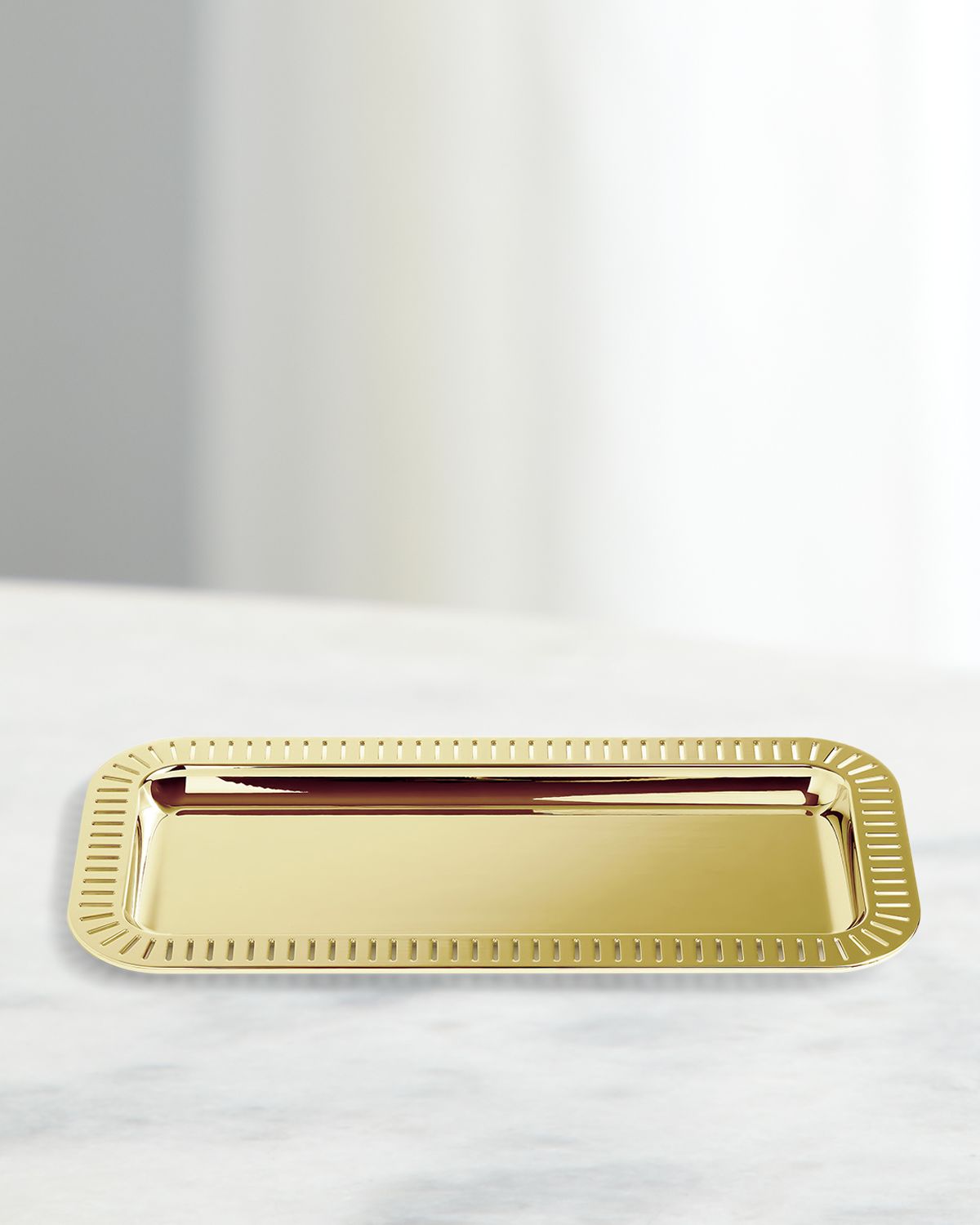 ANNA New York Striations Small Rectangle Serving Tray, 13.75" | Thumbnail 4