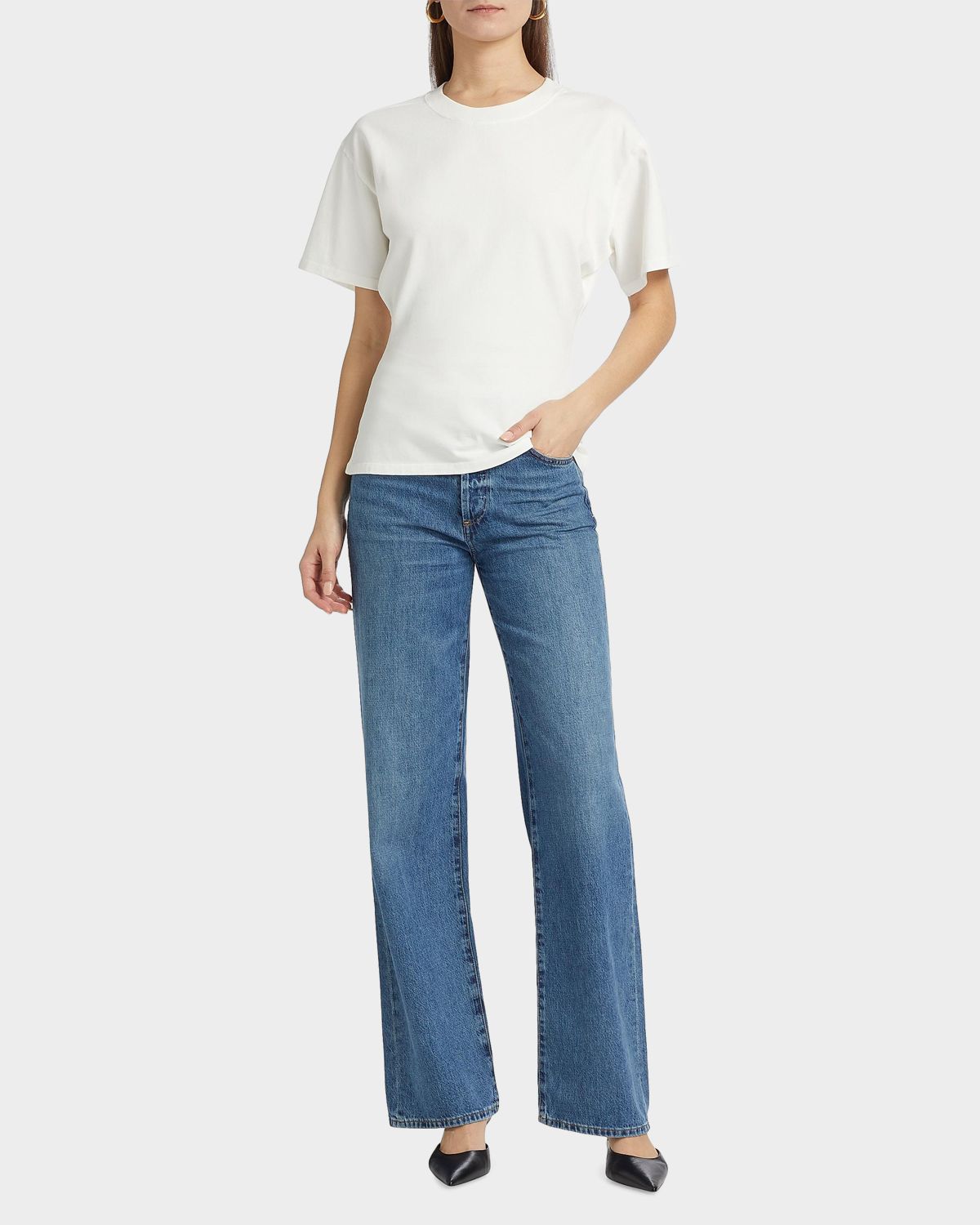 EB DENIM Eero Cotton Tee | Thumbnail 2 EB DENIM Eero Cotton Tee | Thumbnail 2