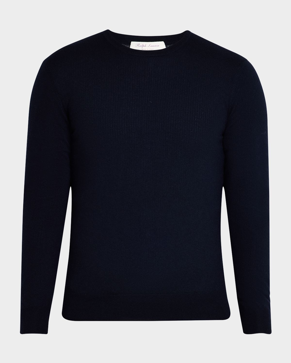 Ralph Lauren Purple Label Men 's Cashmere Crewneck Sweater | Thumbnail 2 Ralph Lauren Purple Label Men 's Cashmere Crewneck Sweater | Thumbnail 2