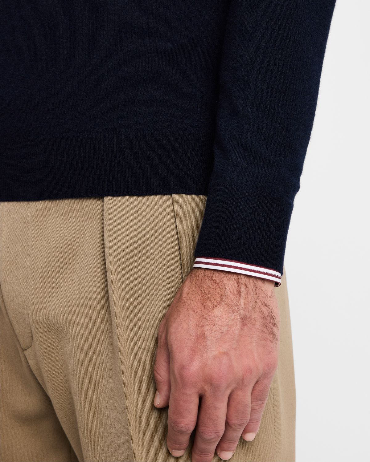 Ralph Lauren Purple Label Men 's Cashmere Crewneck Sweater | Thumbnail 5 Ralph Lauren Purple Label Men 's Cashmere Crewneck Sweater | Thumbnail 5