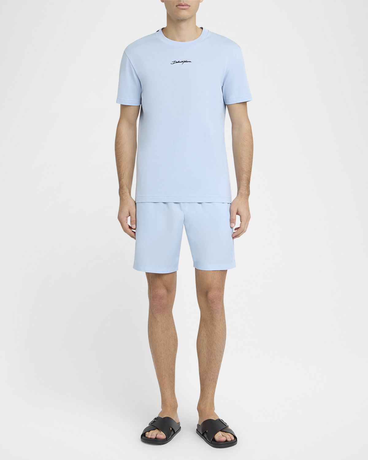 Dolce & Gabbana Men 's Logo Crew T-Shirt