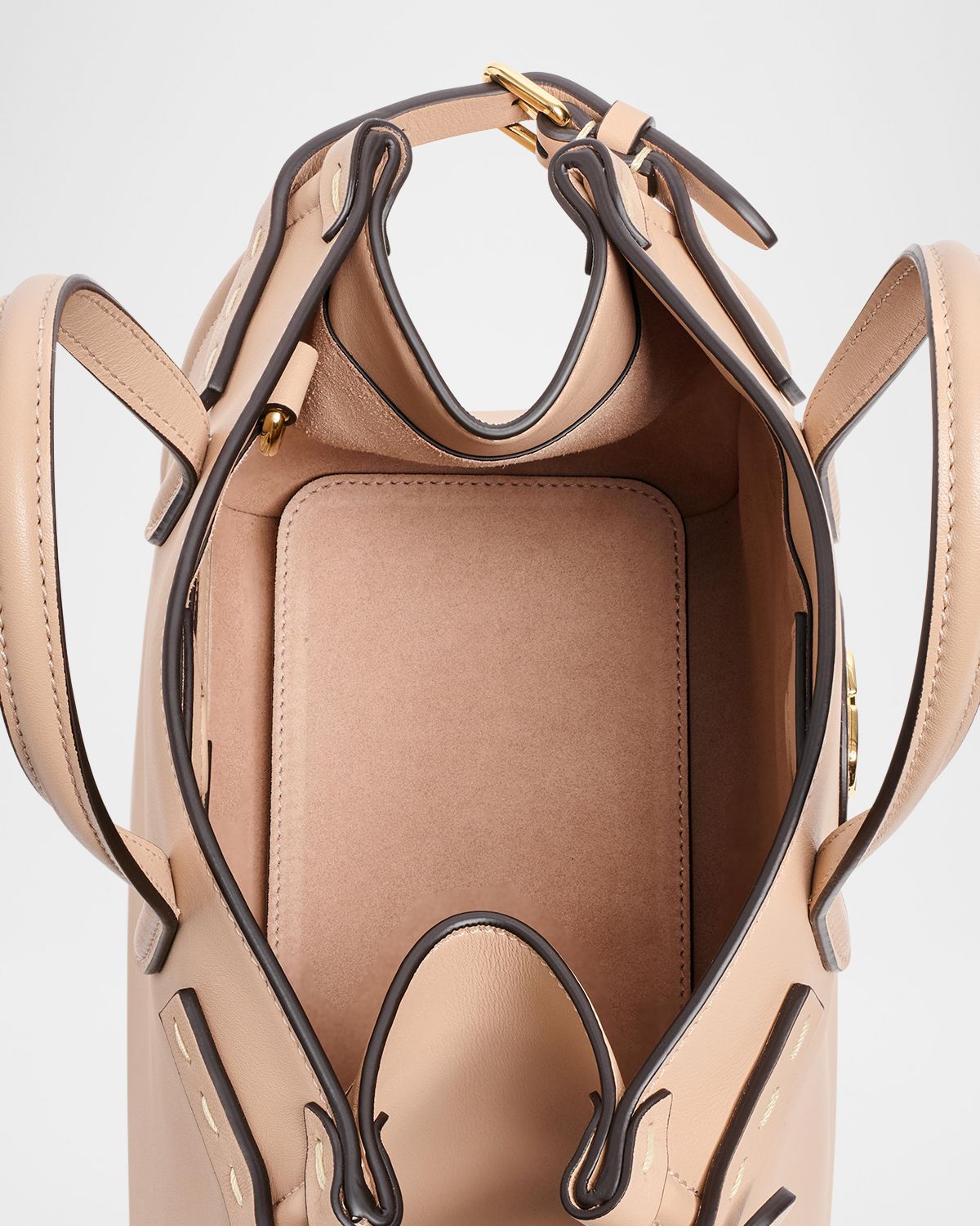 Valentino Garavani Antibes Small Leather Tote Bag