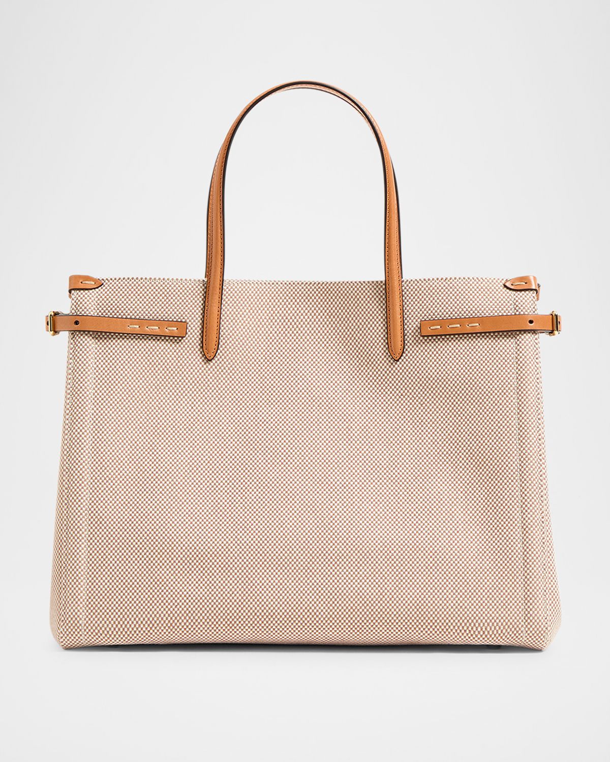 Valentino Garavani Antibes Medium Canvas Shopping Tote Bag