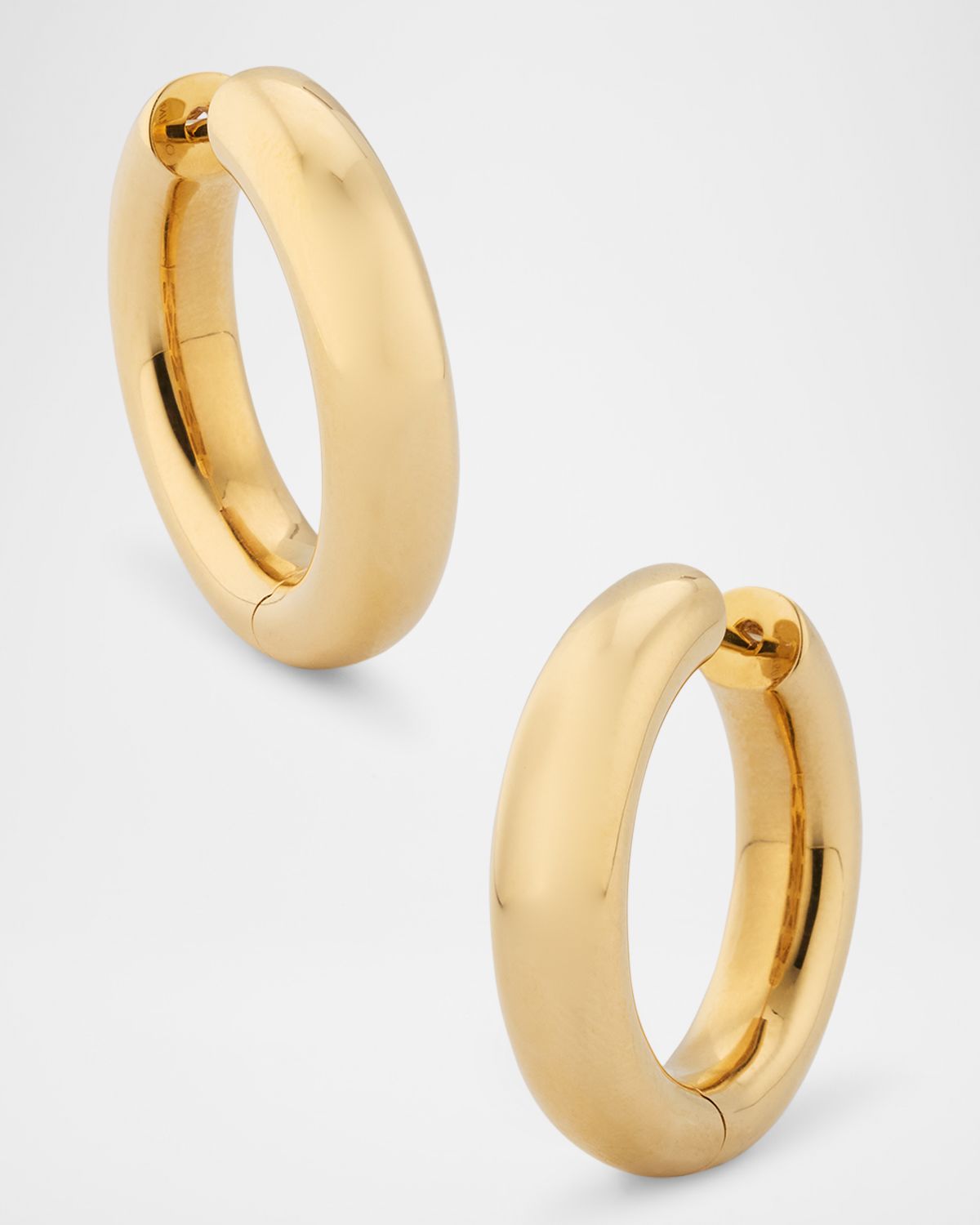 Anita Ko 18K Yellow Gold Plain Cosmo Hoop Earrings
