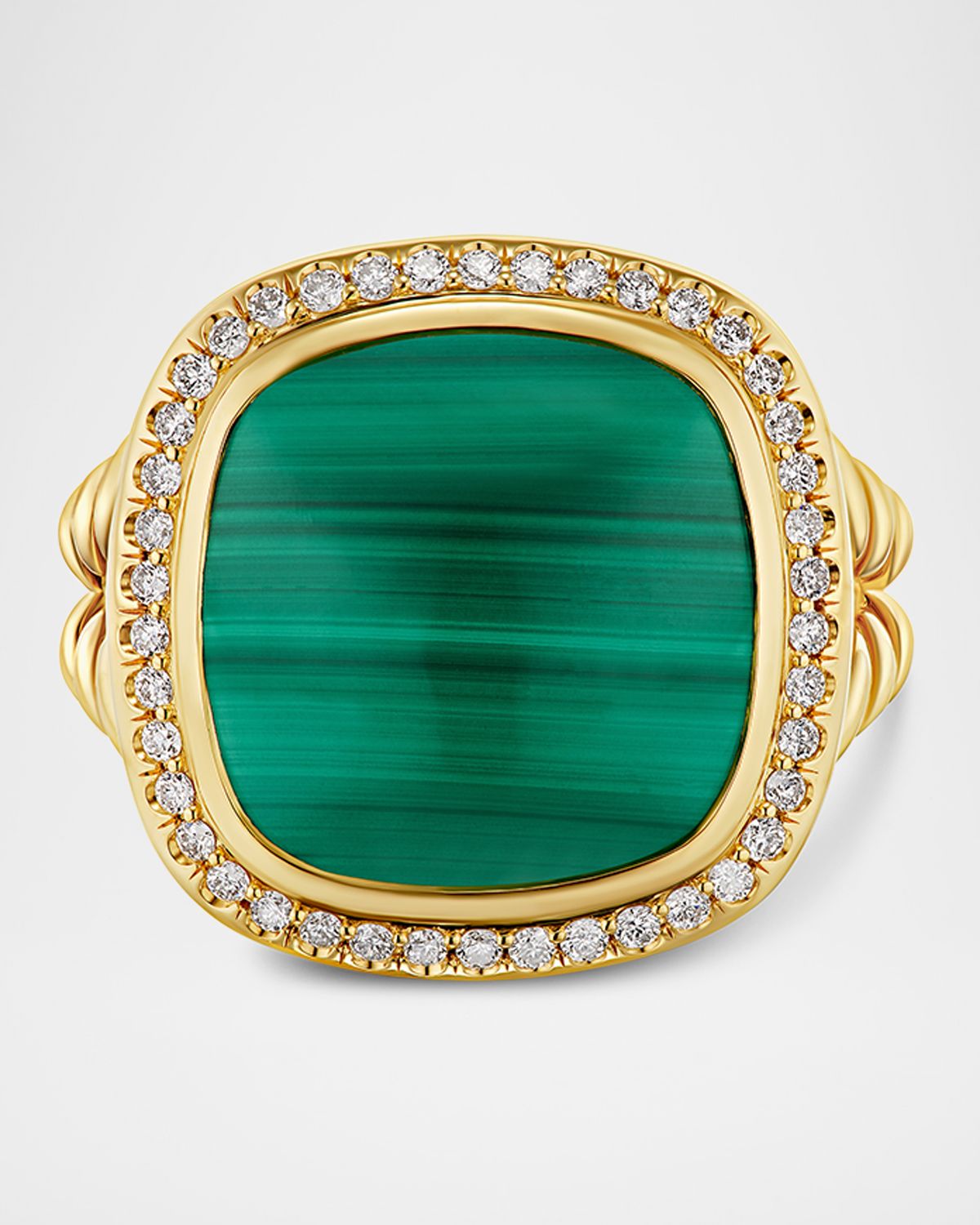 David Yurman Albion Ring with Gemstones and Diamonds in 18K Gold