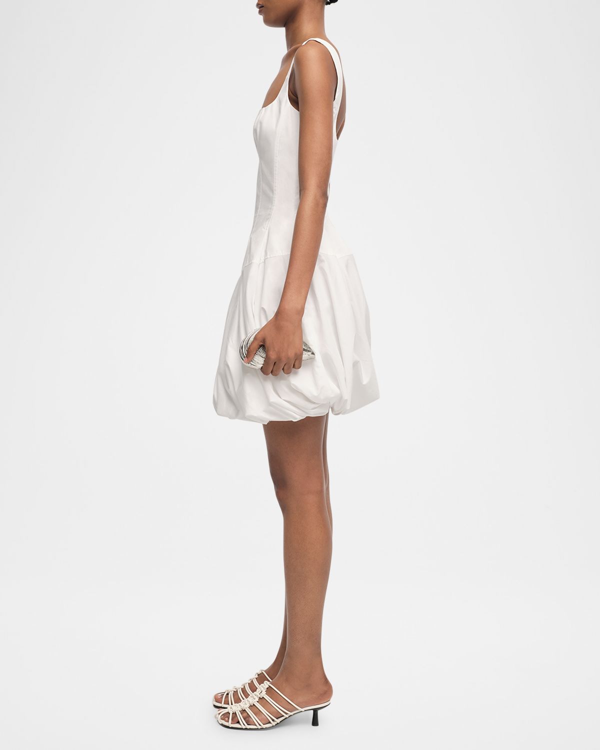 SIMKHAI Juni Bubble Mini Dress