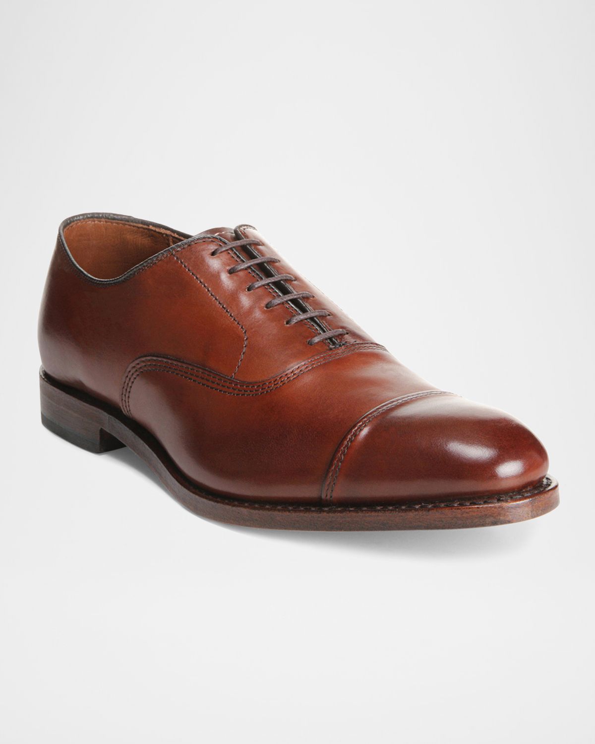 Allen Edmonds Men 's Park Avenue Cap-Toe Leather Oxfords