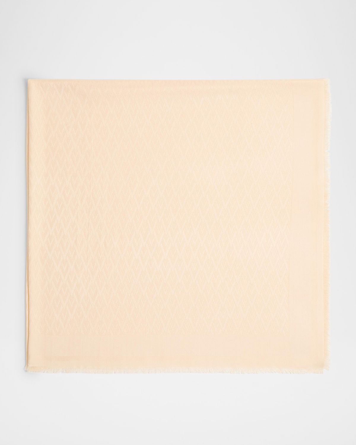 Valentino Garavani Toute La V Logo Jacquard Shawl