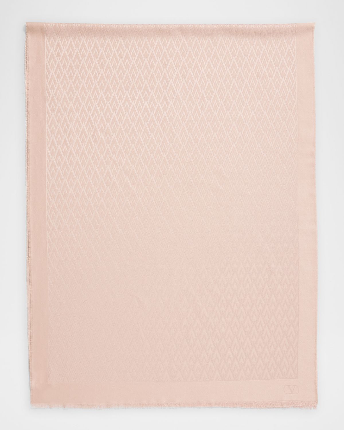 Valentino Garavani Monogram Silk Blend Scarf