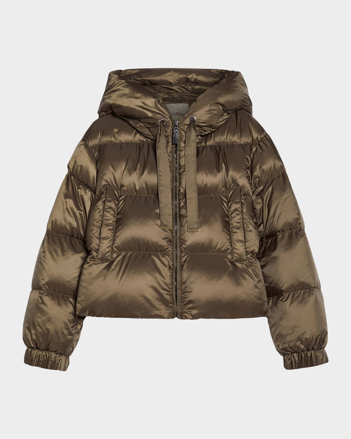 Max Mara Seie Short Hooded Puffer Coat