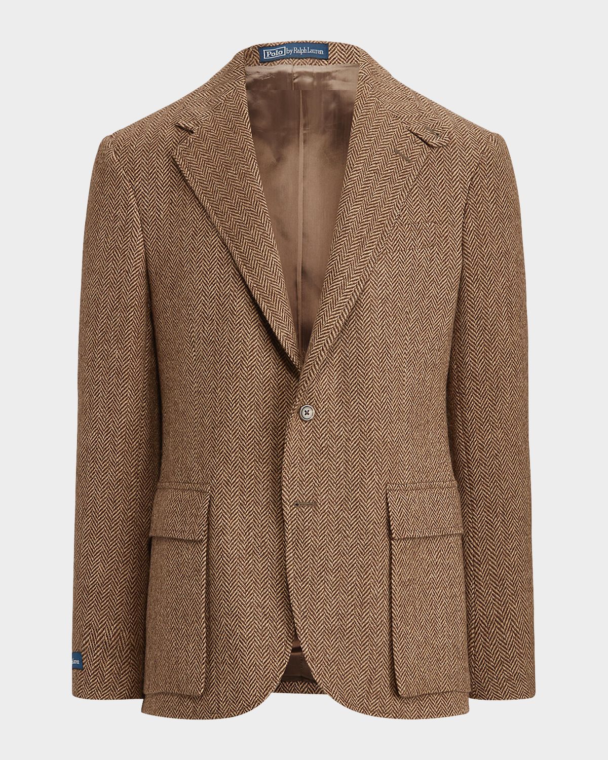 Polo Ralph Lauren Unisex Wool Herringbone Single-Breasted Sport Coat