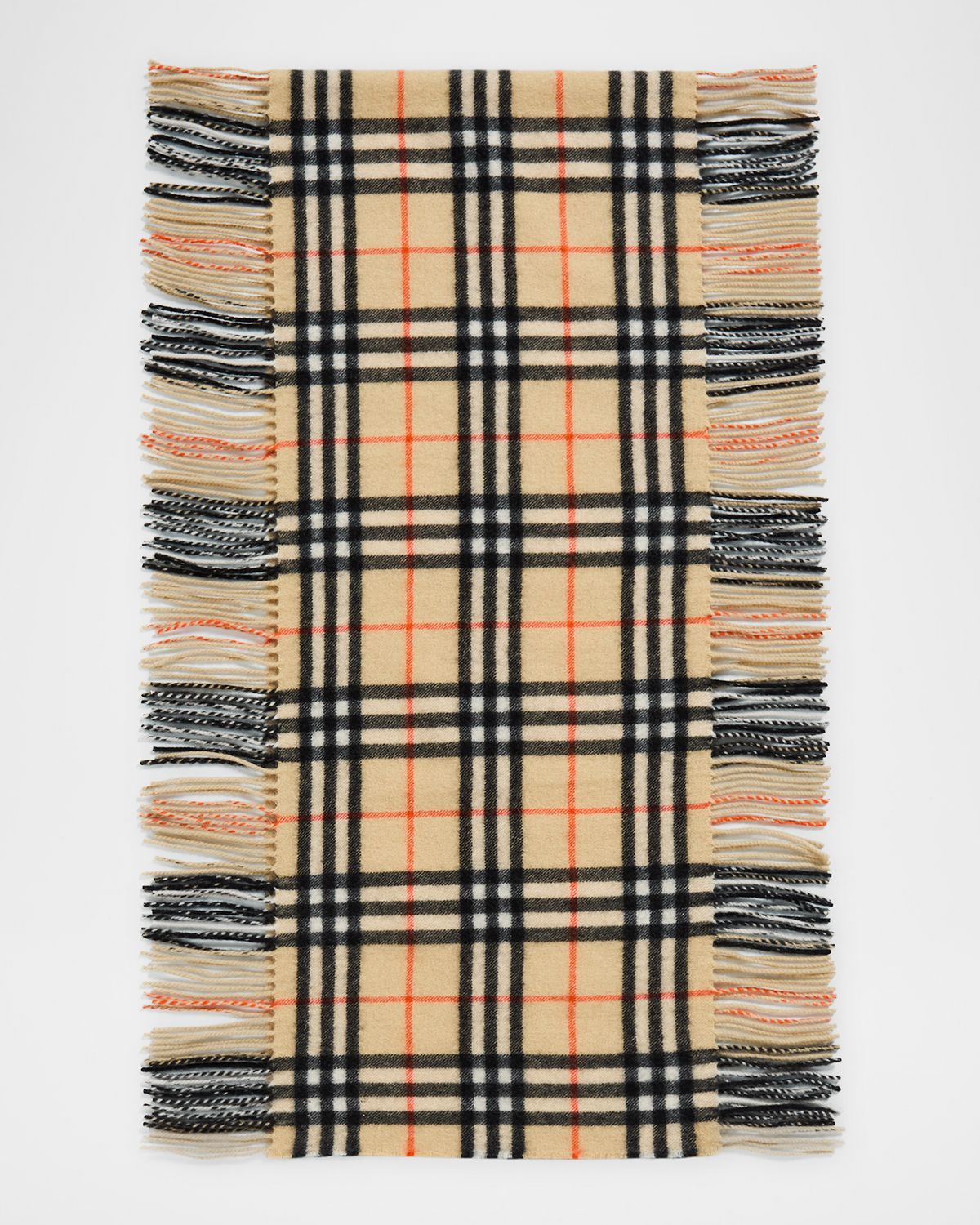 Burberry Check Cashmere Happy Scarf