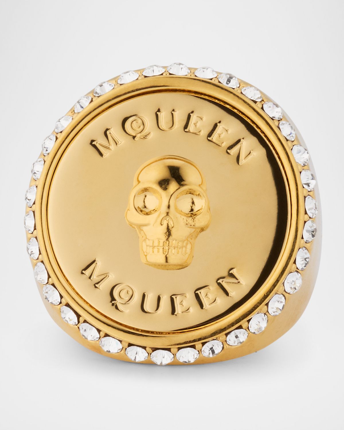 McQueen Sovereign Skull Ring