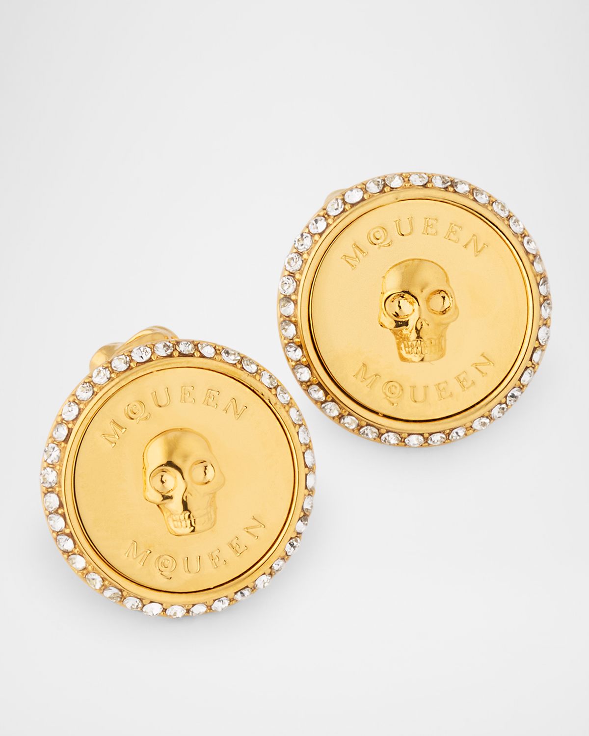 McQueen Sovereign Skull Earrings