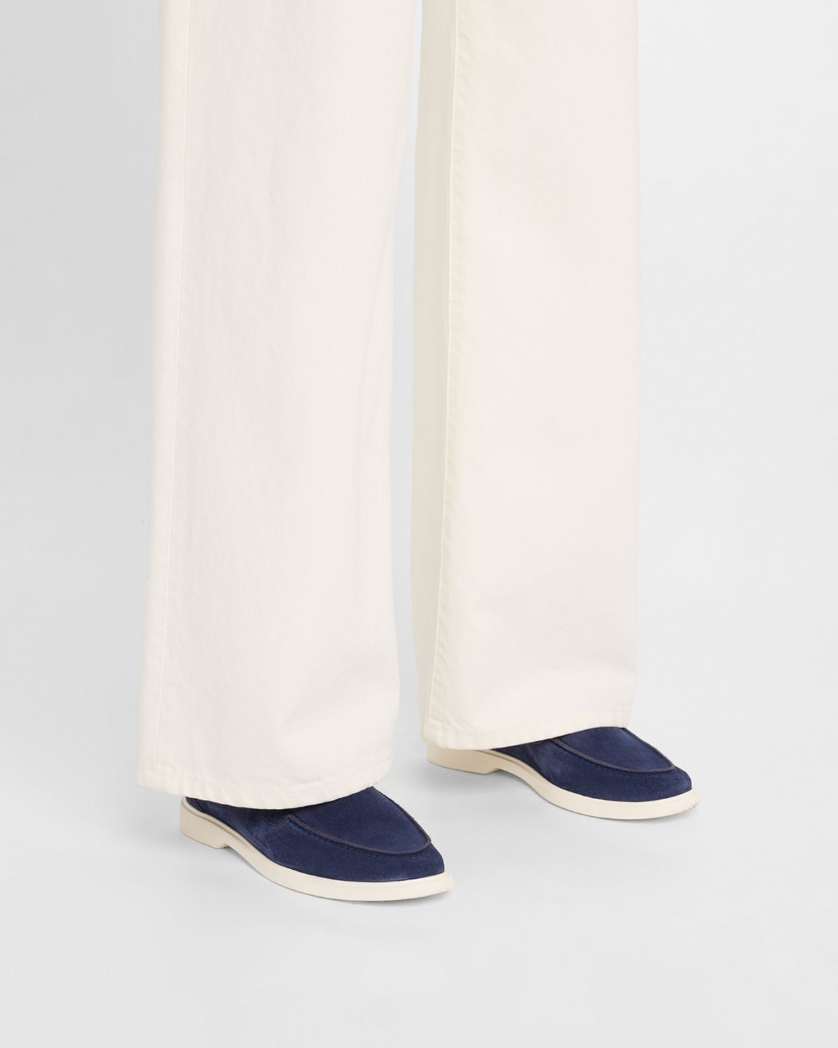 Pedro Garcia Lavanda Suede Loafers