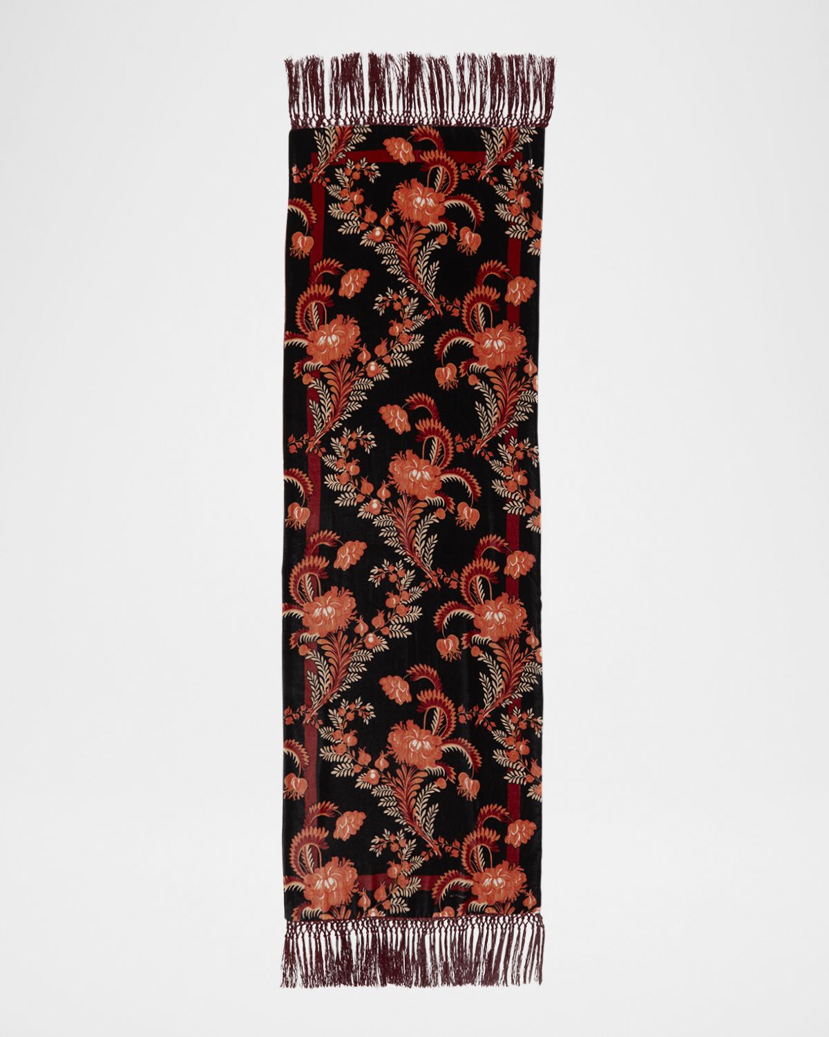 Etro Orfeo Two-Toned Silk-Cashmere Blend Scarf