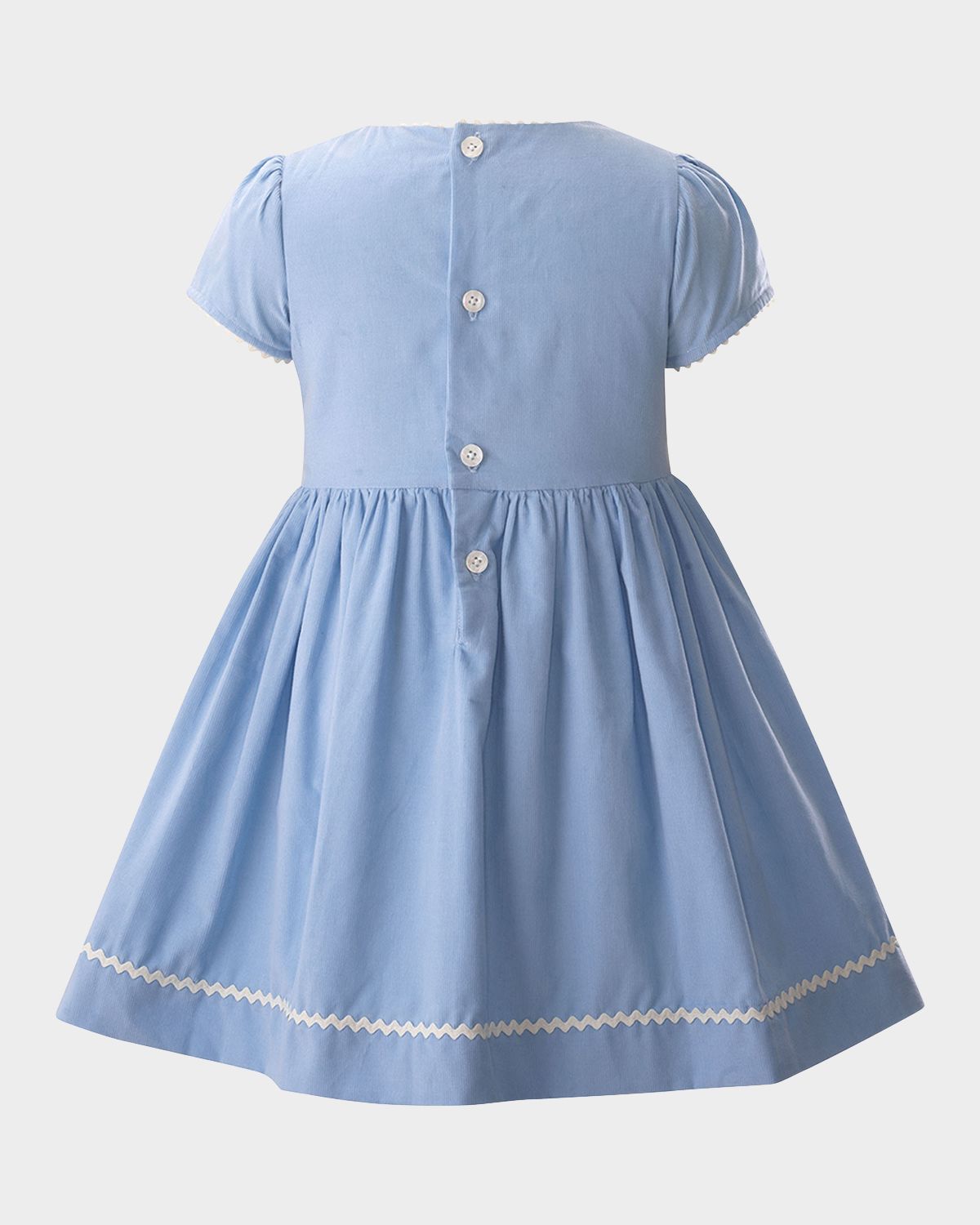 Rachel Riley Girl 's Snowflake Embroidered Dress, Size 2-10