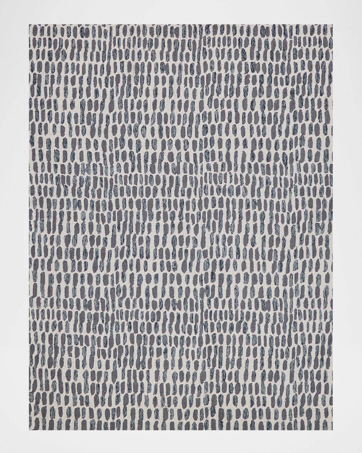 Exquisite Rugs Ink Blot Hand-Tufted Black & Gray Rug | Thumbnail 6