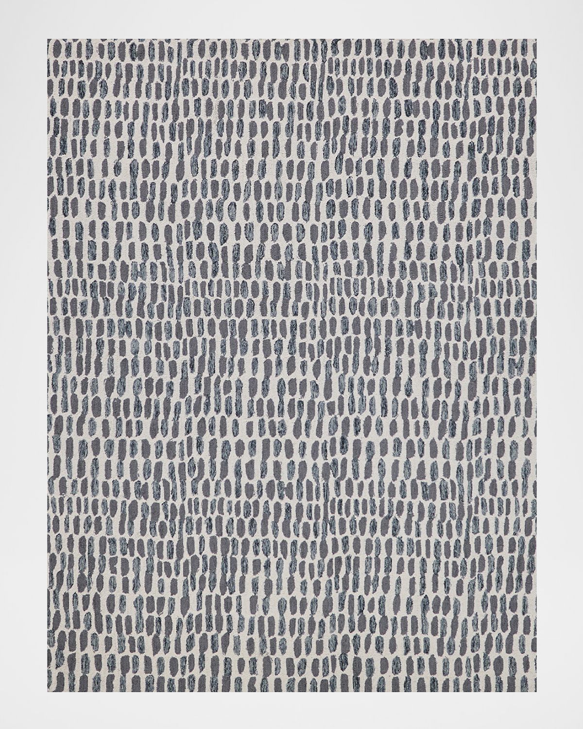 Exquisite Rugs Ink Blot Hand-Tufted Black & Gray Rug | Thumbnail 6