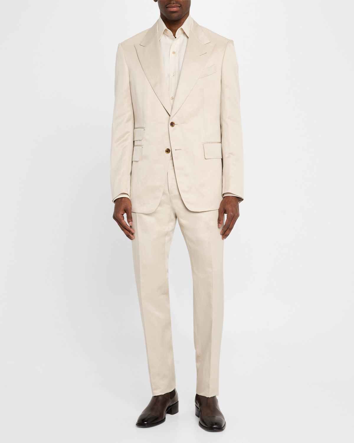 TOM FORD Men 's Shelton Silk Twill Suit
