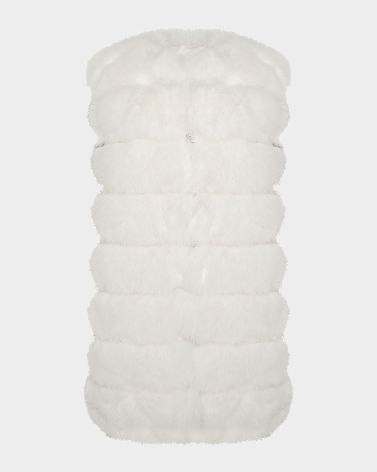 Theia Fox-Like Faux Fur Vest | Thumbnail 7