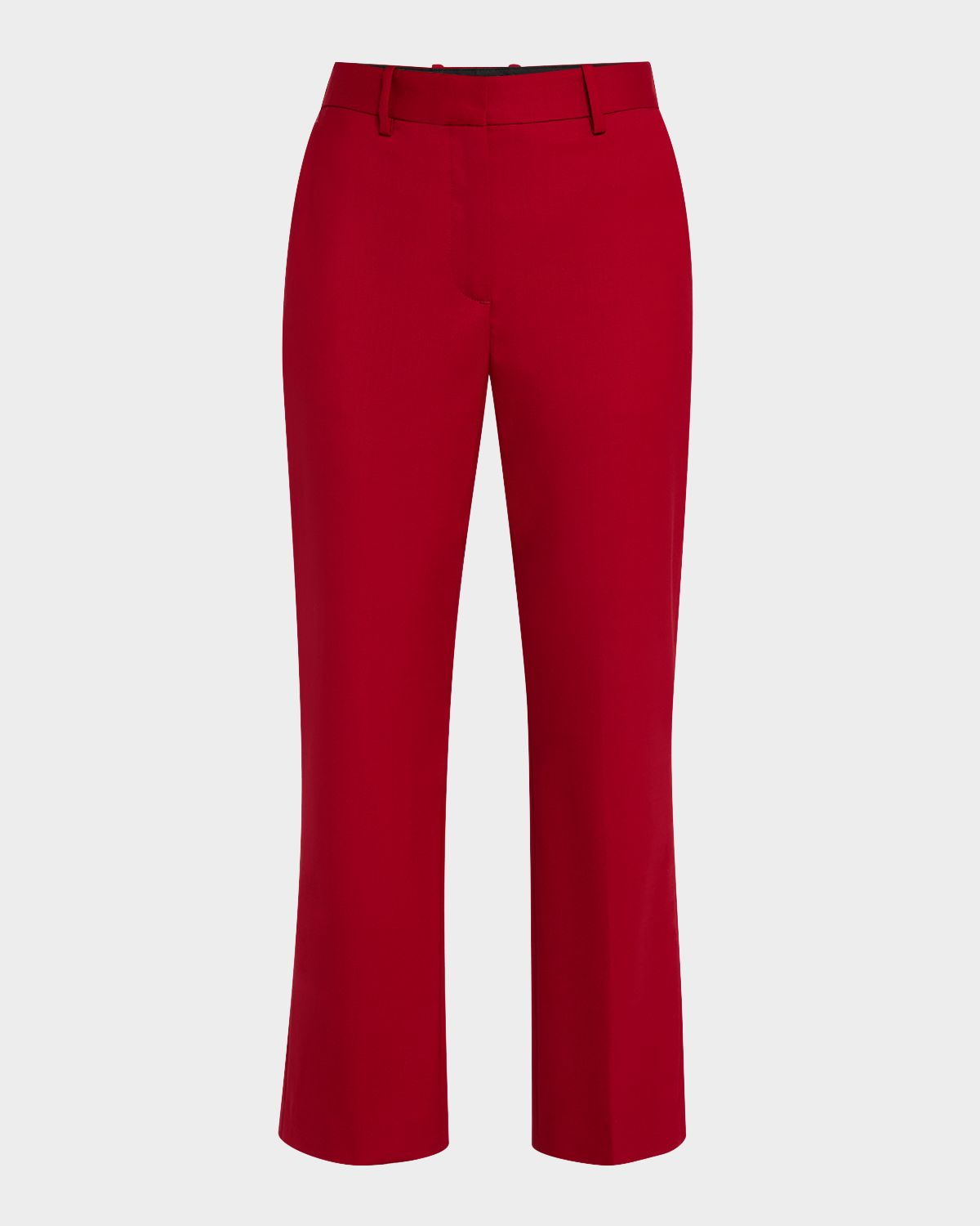ARGENT Cropped Straight-Leg Seasonless Wool Trousers