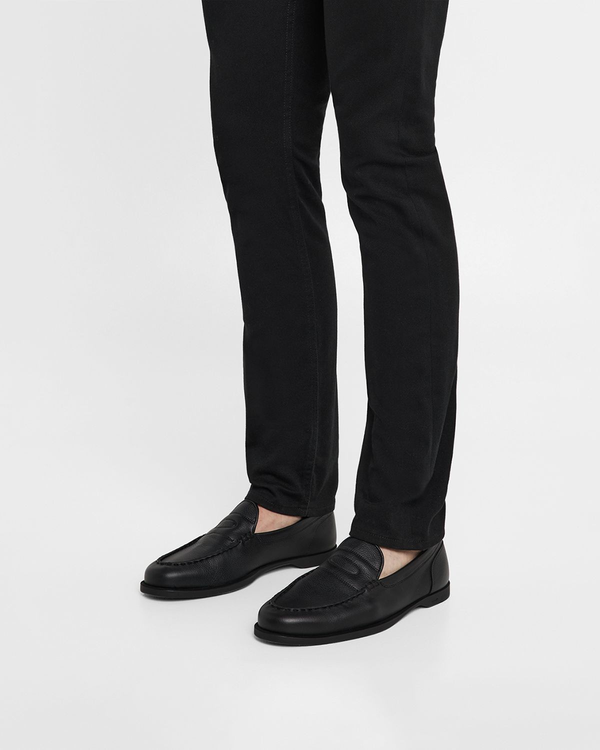 John Lobb Men's Pace Suede Penny Loafers