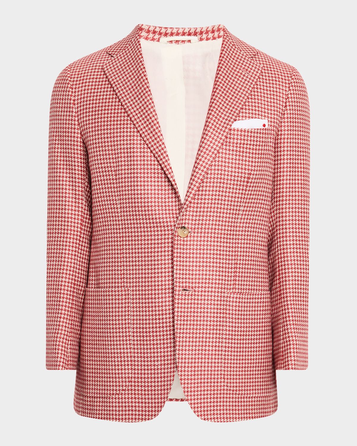 Kiton Men 's Houndstooth Sport Coat