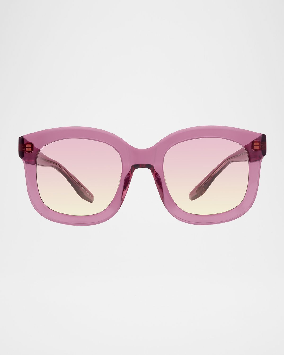 Barton Perreira Quannah Acetate Square Sunglasses