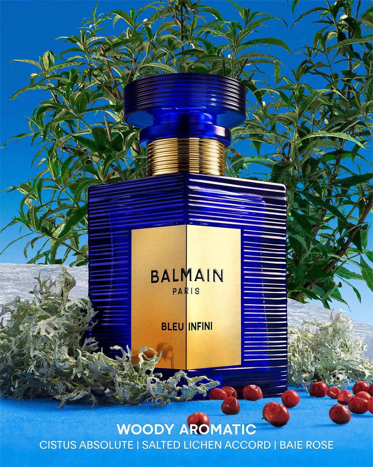 Balmain Beauty Bleu Infini Eau De Parfum, 50 mL